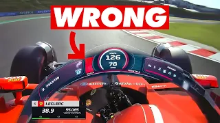 Why F1s Graphic is Wrong