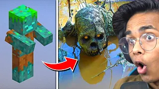 MINECRAFT: CHARACTERS IN REAL LIFE (mobs, animals, items)