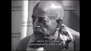 Srila Prabhupada Interview in Australia