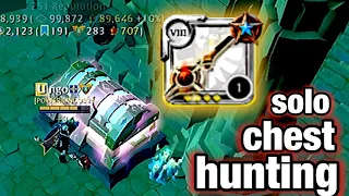 static dungeon chest hunting solo -albion online