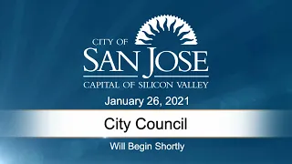 JAN 26, 2021 | City Council Afternoon Session