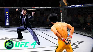 UFC4 Bruce Lee vs Jet Li EA Sports UFC 4 PS5