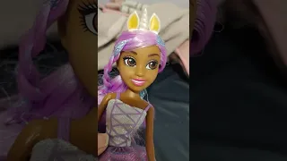 Sparkle Girls Purple Hair Unicorn Princess doll