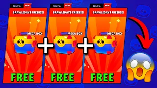 😱 BRAWLIDAYS FREEBIE - BOX OPENING BRAWL STARS