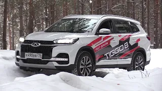 2021 CHERY TIGGO 8. Обзор (интерьер, экстерьер, двигатель).