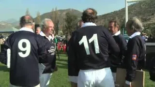 Plane crash survivors rugby match