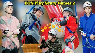 BTS Play Scary Games // Part 2 // Real Hindi Dub // Run Ep.42