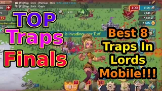 Top traps finals. Best 8 traps fight it out to be crowned the best trap in Lords mobile.