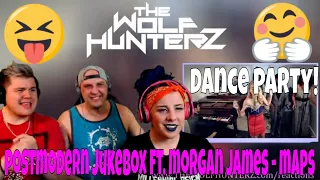 Maps - Vintage Soul Maroon 5 Cover ft. Morgan James | THE WOLF HUNTERZ Jon Travis and Suzi Reaction