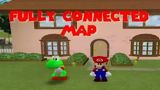 Mario And Yoshi Explore Fully Connected Map In The Simpsons Hit And Run