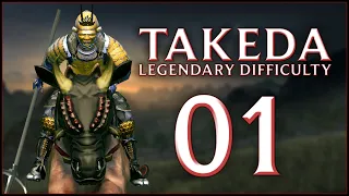 RIDING TO GLORY - Takeda (Legendary) - Total War: Shogun 2 - Ep.01!