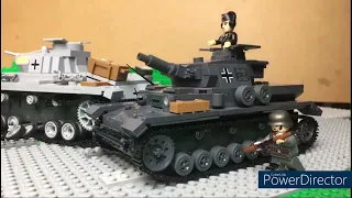 Lego WW2-Bettle of France 1940-stop motion