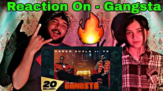 Gangsta - Karan Aujla Reaction ft. YG | Rupan Bal | Yeah Proof | Reaction Bazar 2.0