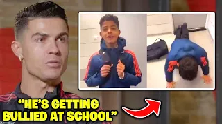 Ronaldo's Son Gets Pressured On Video Official Response