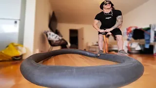 EXPLODING BMX TUBE!!