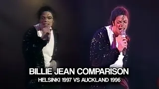 Michael Jackson | Billie Jean Live In Helsinki 1997 VS Auckland 1996