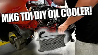 Your TDI NEEDS an Oil Cooler. - Darkside Developments Oil Cooler Install