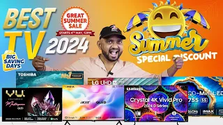 Best 4K Qled Tv 2024 Summer SALE 2024 telugu |  Flipkart & Amazon Summer Sale 2024