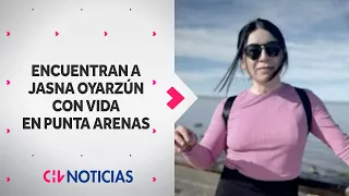 Encuentran a Jasna Oyarzún con vida en Punta Arenas tras días desaparecida - CHV Noticias