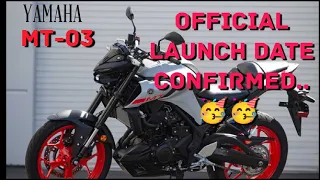 Finally YAMAHA MT-03 Launch Date confirm 2023😍in India | Review & Ride Features | Price in India