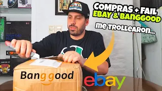 COMPRANDO HARDWARE BARATO en EBAY Y BANGGOOD | SALE MAL me TROLLEARON 🤨