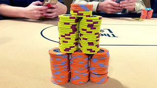 HUGE $1,100,000 Texas-Sized Prizepool!! First Monster MTT at the Lodge-  Poker Vlog #15