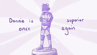 Donnie is superior once again | ROTTMNT sketch animation