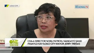 One Western Visayas: CDA-6 Director Nora Patron, Nangayo sang Pasaylo kay Mayor Jerry Treñas