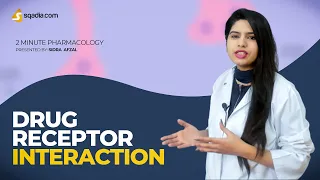 Drug Receptor Interaction | 2-Minute Pharmacology Video | Medical Student | V-Learning™