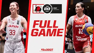 Japan 🇯🇵 vs Austria 🇦🇹 | Women Full Game | FIBA #3x3UOQT 2 2024