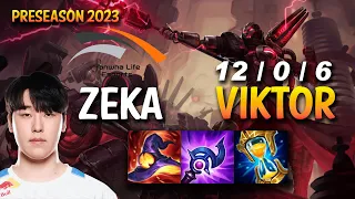 HLE Zeka VIKTOR vs AKALI Mid - KR Ranked