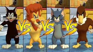 Tom and Jerry in War of the Whiskers Eagle Vs Lion Vs Tom Vs Butch (Master Difficulty)