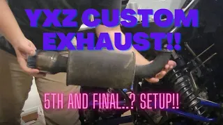 YXZ Final revision of full DIY Exhaust!!!