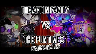 // The Afton Family Vs The Funtimes Ft: lolbit // Singing Battle // Lazy // Read Description //
