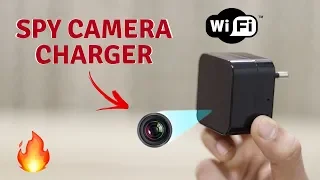 Spy Camera with WiFi | Smart Charger Spy Camera | Tech Unboxing 🔥