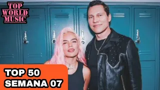 Top 50 Semana 07 (Del 12 De Febrero Al 18 De Febrero 2024)