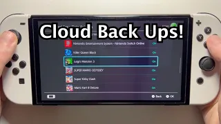 Nintendo Switch: How to Back Up Save Data to Cloud