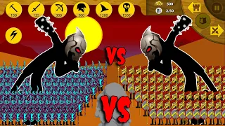 ARMY VAMP SPEARTON VS ARMY SPEARTON ROYAL VS FINAL BOSS | STICK WAR LEGACY | STICK LEGEND