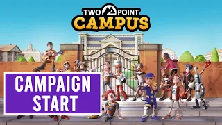 Two Point Campus GAMEPLAY The First Two Campaign Levels No Commentary, Just Fun!