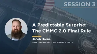 A Predictable Surprise: The CMMC 2.0 Final Rule