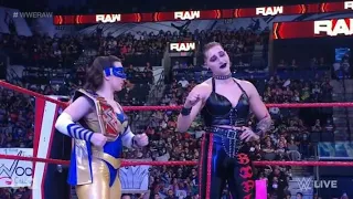 Charlotte Flair y Nia Jax vs Nikky Ash y Rhea Ripley - WWE Raw 16 De Agosto Del 2021 En Español