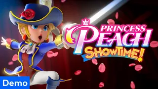 Princess Peach: Showtime! Demo | 100% Walkthrough | No Commentary