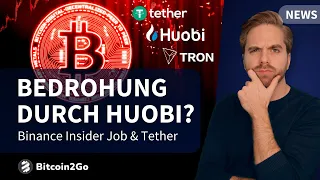 BITCOIN: Gefahr durch mögliche Huobi Pleite? Tether in Gefahr? Volatilität deutet Anstieg an!