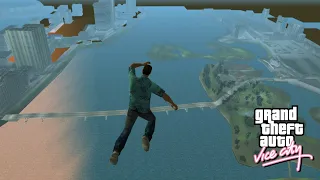 GTA Vice City Falling from Space