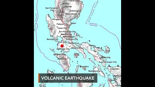 Volcanic earthquake from Taal felt in parts of Batangas, Tagaytay