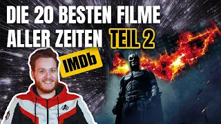 DIE BESTEN FILME ALLER ZEITEN | IMDb TOP 20 (Teil 2)