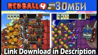 RED BALL 4 VS ZOMBIES By QwertyGame , GAMEPLAY & LINK DOWNLOAD