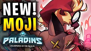 NEW MOJI SUPPORT REWORK! - Paladins Gameplay Build