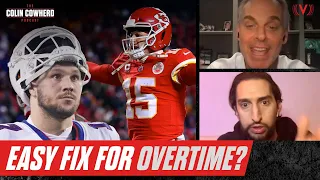 Smart change to NFL OT to avoid another Bills-Chiefs ending? | The Colin Cowherd Podcast