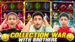 Collection War With Brothers😍😱Who’s Collection Is Best - Free Fire India